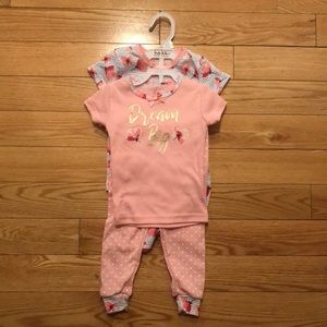 2 piece toddler pajama set “dream big”